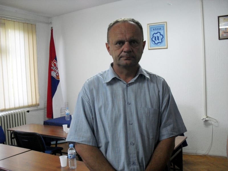 BLACE radivoje krstovic predsednik opstine blace foto lj mitic