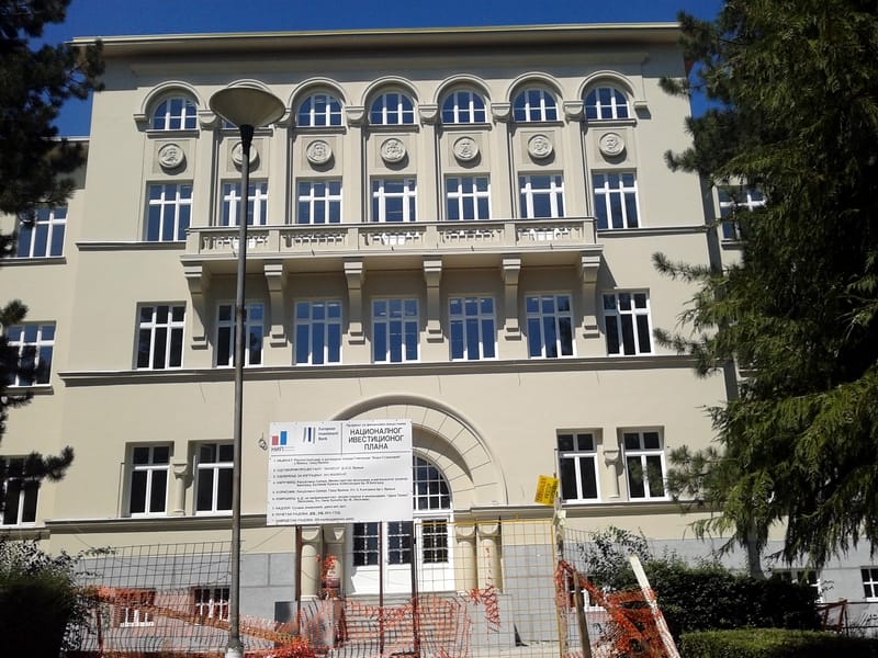 Završetak rekonstrukcije Gimnazije do marta 4 Gimnazija