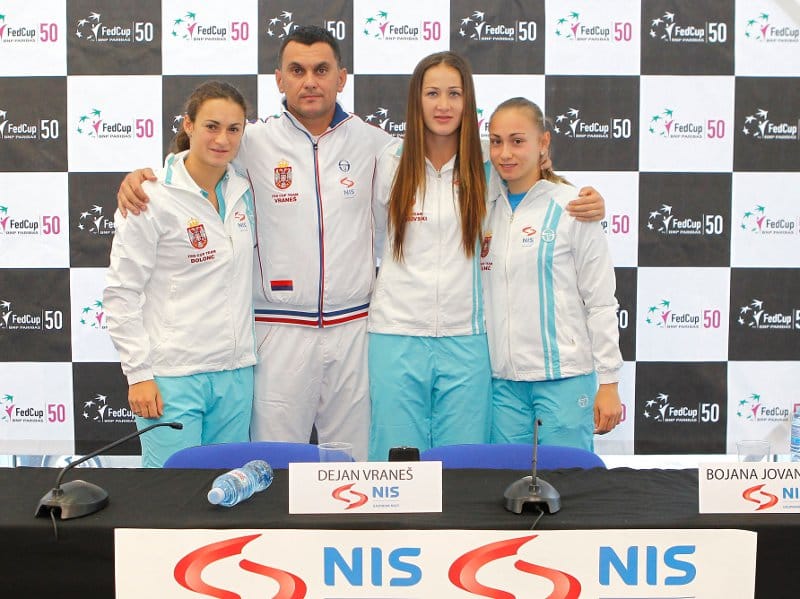 Srbija oslabljena u prvom kolu FED Kupa 1 fed kup srbija tim