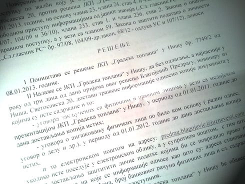 Toplana da objavi podatke o zaposlenjima 9 Toplana