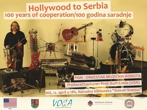 Koncert "muzičkih robota" u Nišu 13 PAM Bend