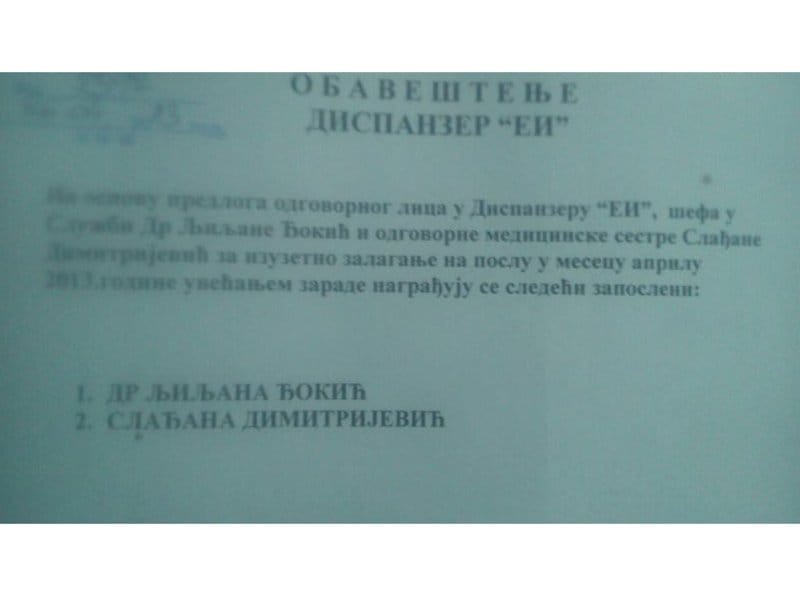 Same sebe nagradile povišicom 19 trt