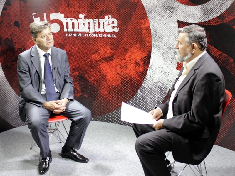 Boban Stojanovic u studiju JV