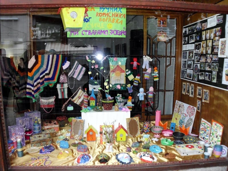 PROKUPLJE izlozeni radovi udruzenja distroficara