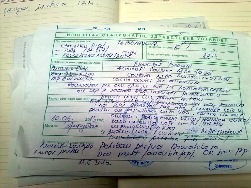 PROKUPLJE lekarsko uverenje