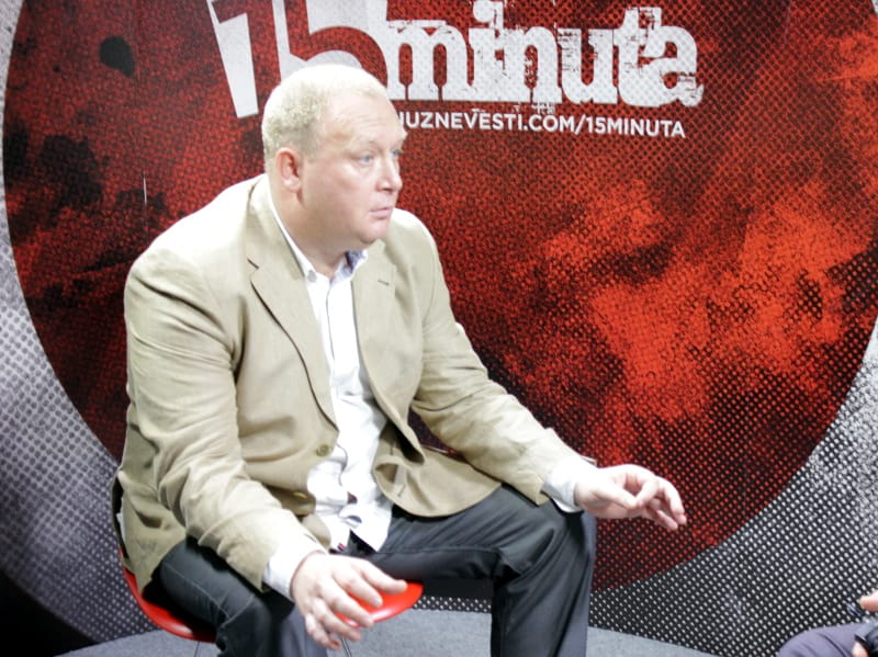 Vladimir Jovanović (DS) gost emisije "15 minuta" 2 Vladimir Jovanovic DS Prokuplje 1