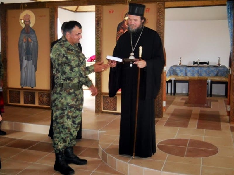 Hram za vojnike pantelejske kasarne 15 Episkop Jovan kasarna