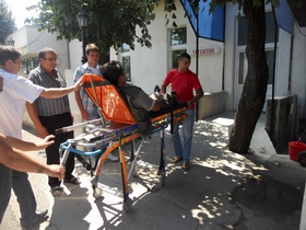 PROKUPLJE maletica odvoze u urgentni