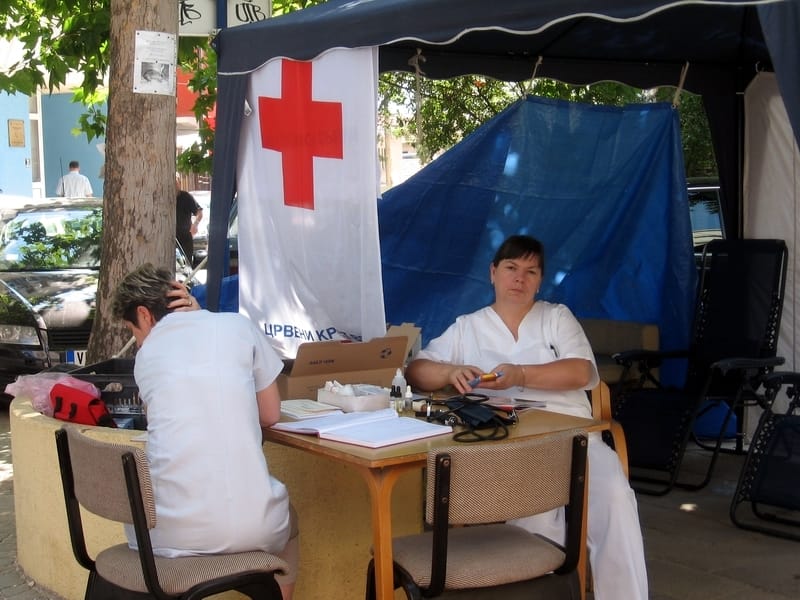Akcija dobrovoljnog davanja krvi u Vranju 1 Akcija