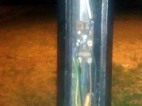 Struja u parku na dohvat ruke deci 4 Lampion