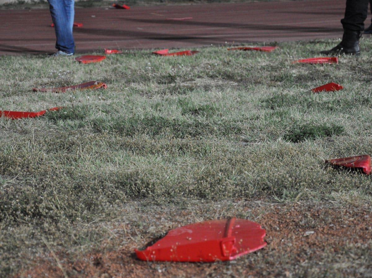 Radnički i Partizan saniraju štetu 1 stolice polomljene cair nis