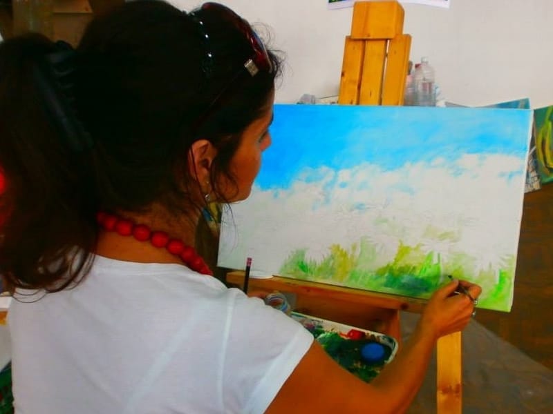 Letnji atelje u Galeriji Narodnog univerziteta 6 Letnji atelje