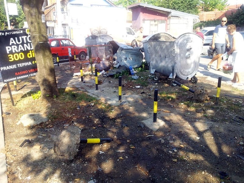 Težak udes kod "Slatke kuće" u Nišu 14 udes durlan