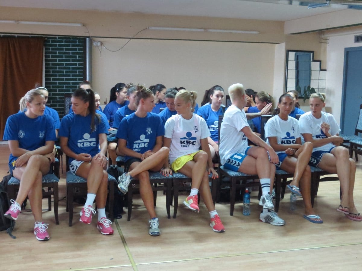 Kontrolni meč Naise sa Jagodinom 1 naisa grupna pripreme