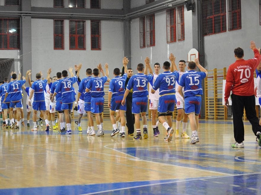 rk zeleznicar na pocetku