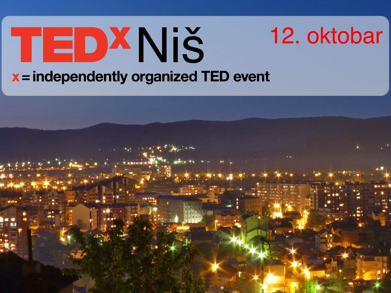 Drugi TEDx u Nišu 1 TEDx se vraca u Nis 05