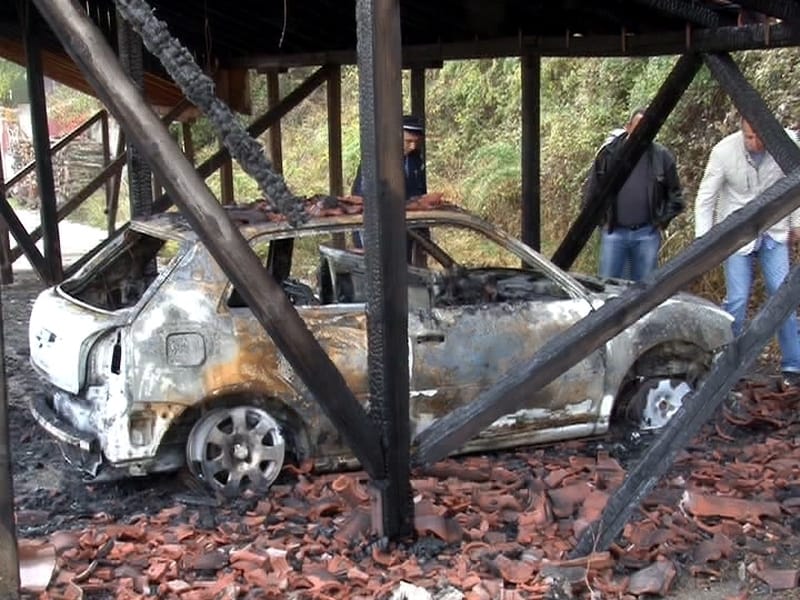 Dimitrovgrad izgoreo audi pozar JV