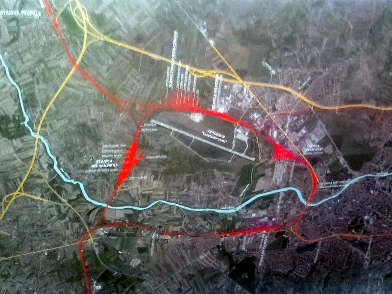 plan novog zeleznickog cvora