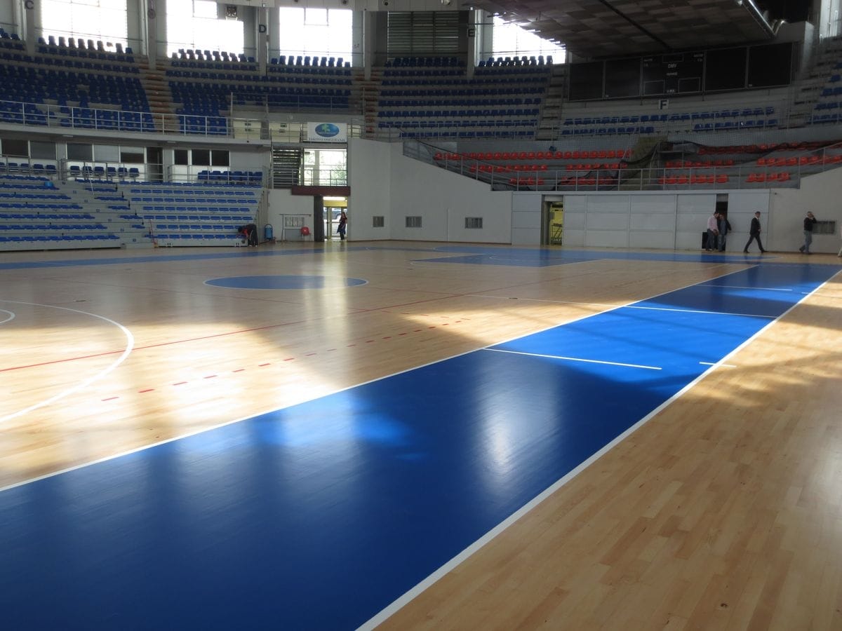 Sređen parket u hali Čair 1 hala cair gotovi radovi
