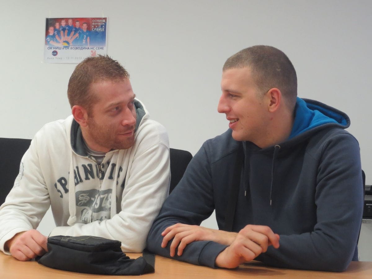 OK Niš spreman za duel sa Vojvodinom 2 zarko stojadinovic i milan stojkovic