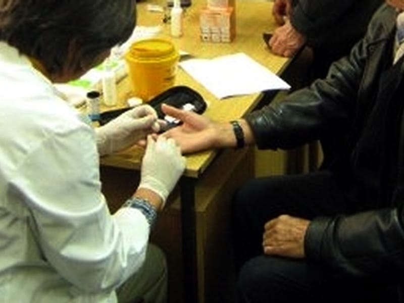 dijabetes Kosta Ilustracija