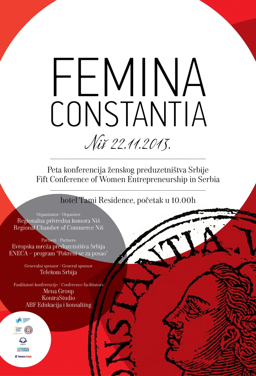 Peta konferencija ženskog preduzetništva Srbije 1 PLAKAT Femina Constantia 01