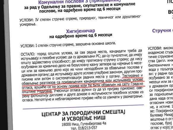 medijana zaposljavanje