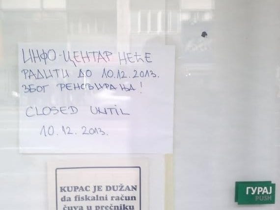 800x600 Zatvoren info centar TON