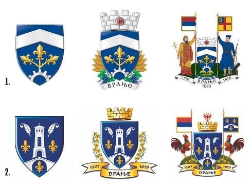 Dveri protiv novog grba Vranja 1 grb vranja