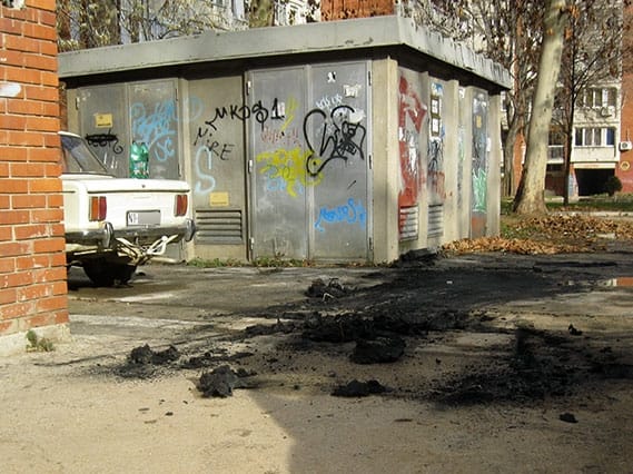 Potvrđeno da je audi zapaljen 3 izgoreo automobil