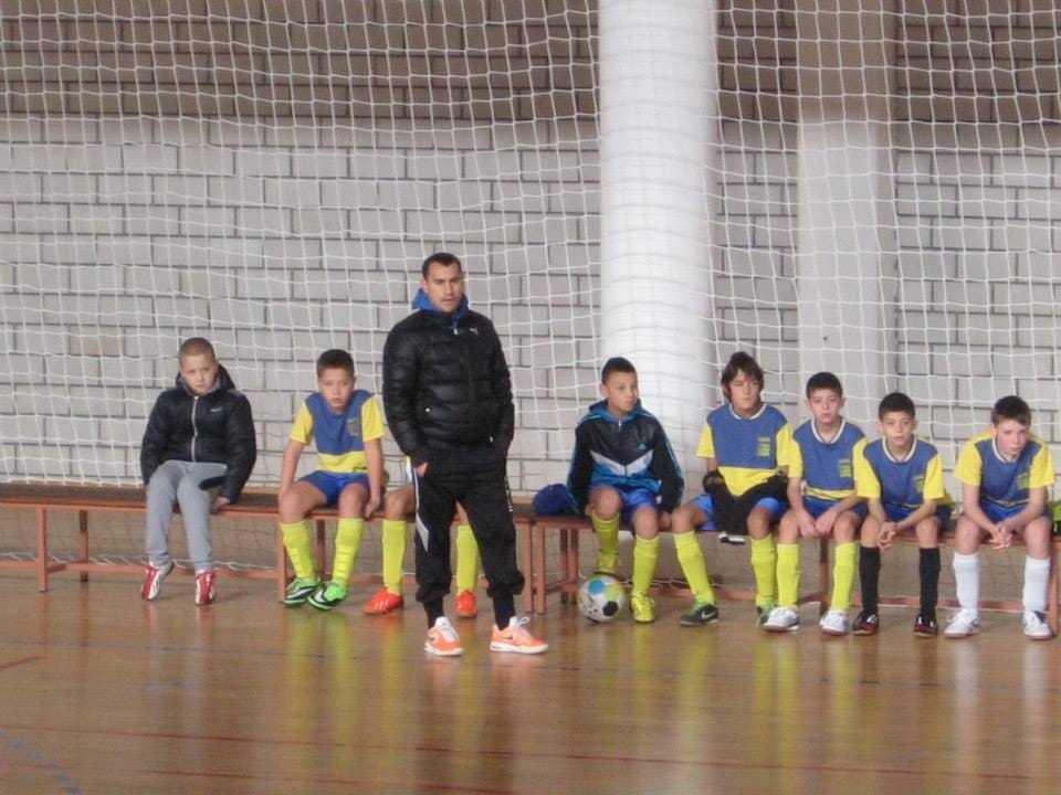 Dečaci "Balkanskog" na "Red Star Kupu" 1 decaci Balkanskog i trener A Nackov