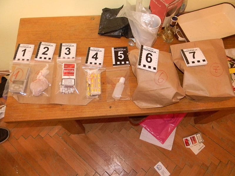 Nova zaplena droge u Nišu 7 zaplenjena droga