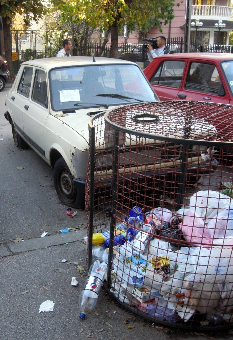 havarisana vozila smece