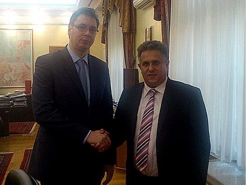 Milija Miletic Aleksandar Vucic