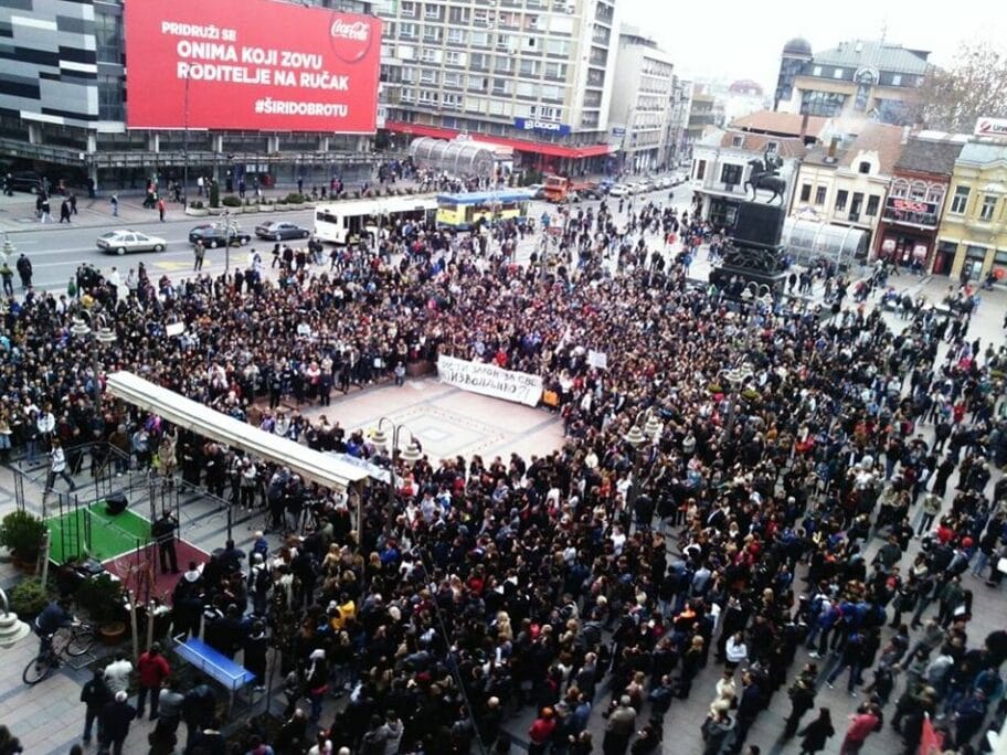 Centar protest