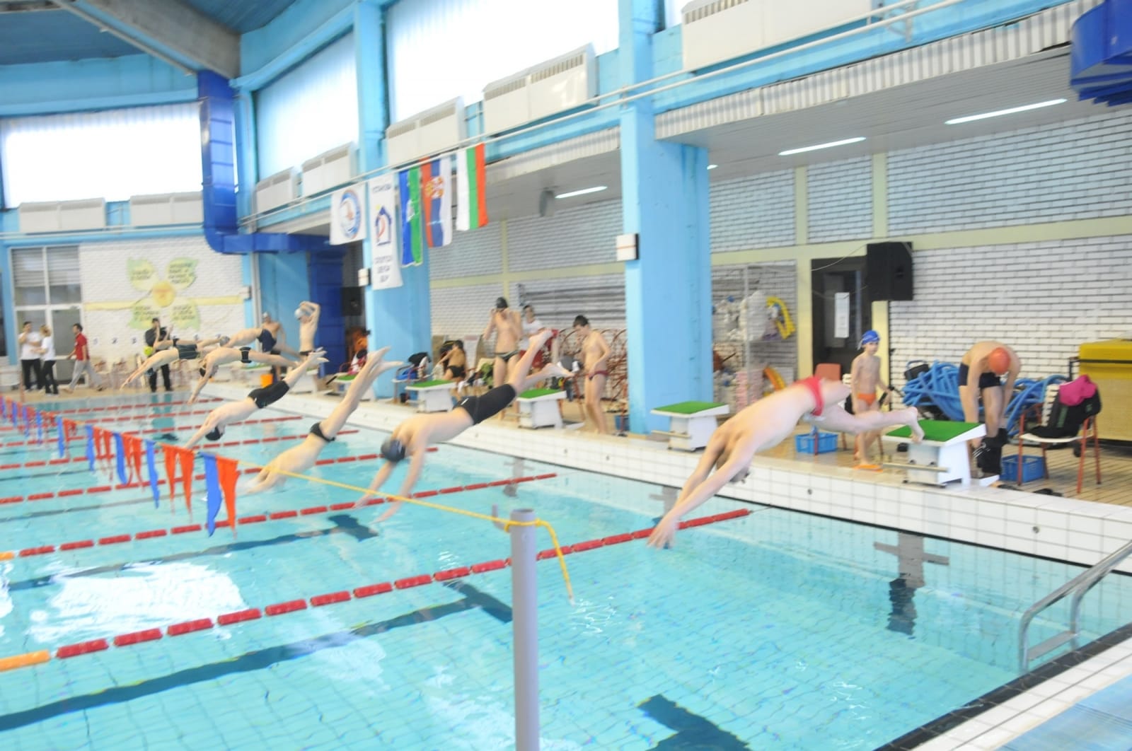 Nemanja Tadic na pocetku trke