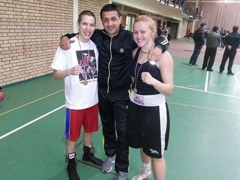 Dve Nišlijke šampionke u boksu 1 boks klub naisus lidija i jovana