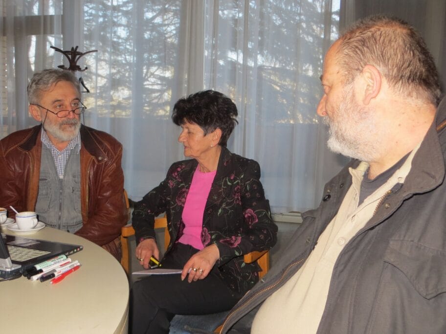 Miroslava Mladenovic u Press centru u Vranju