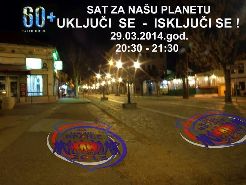 I Vranje u akciji "Sat za našu planetu“ 3 Sat za planetu