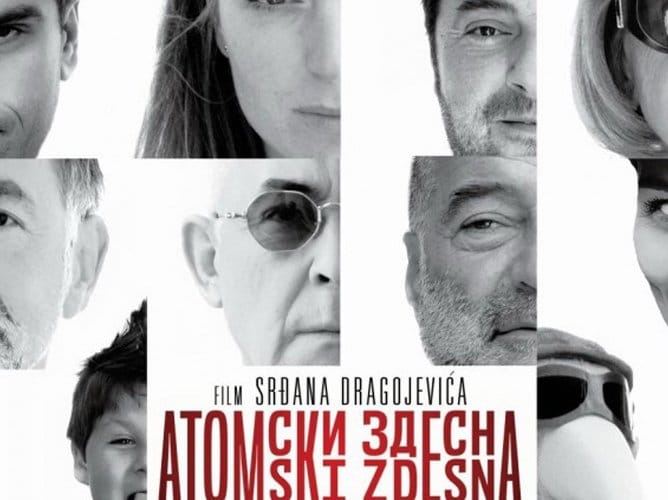 Atomski Zdesna poster