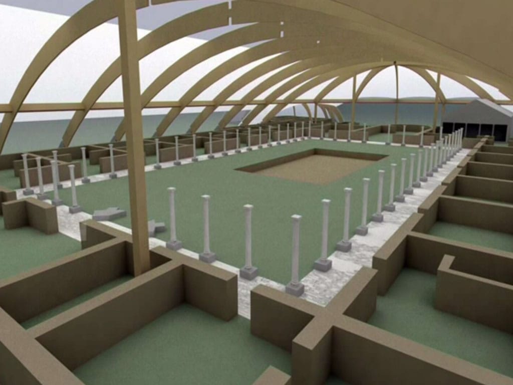 vila sa peristilom 1