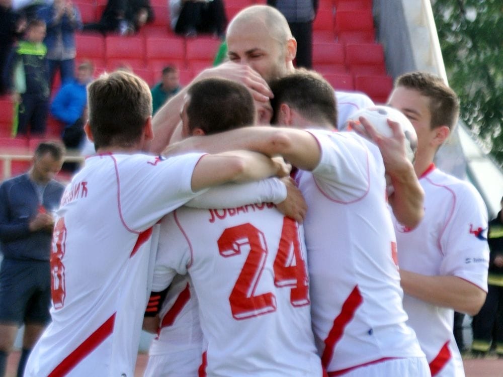 Radnički igrao 1:1 sa Donjim Sremom 1 radost fudbalera radnickog