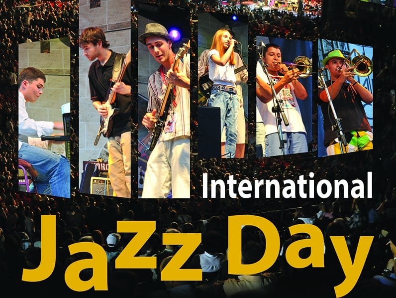 JAZZ DAY plakat Serbia 6 cities