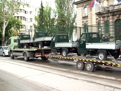 reciklazna vozila belami