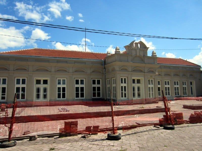 Stali radovi na rekonstrukciji Oficirskog doma 3 oficirski dom maj 2014