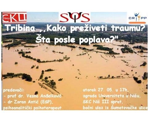 Tribina o traumama izazvanim poplavama 16 Poplave tribina