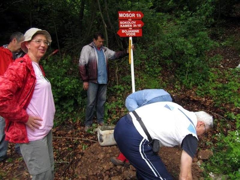 Obeležena staza od Niške Banje do vrha Trem 10 pd nis
