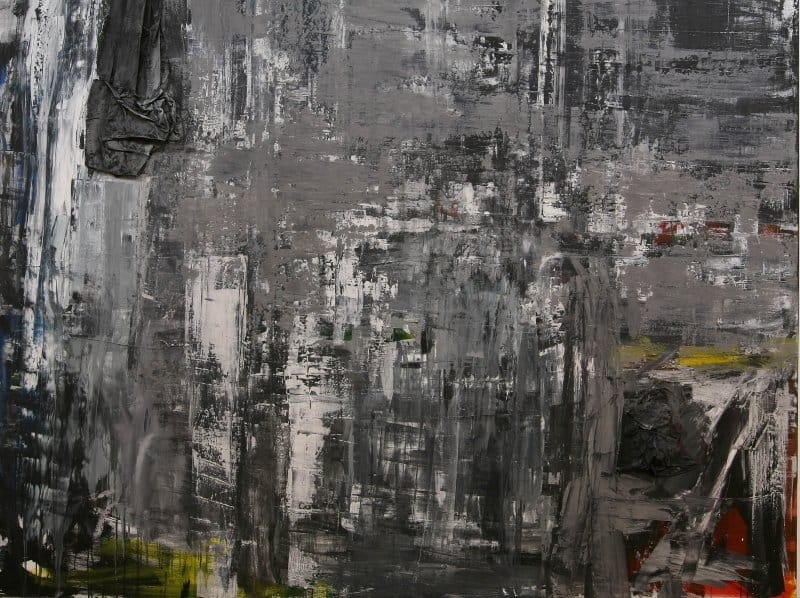 KlopkaOkean Kombinovana tehnika 180x200cm 2012g Privat kolekcija