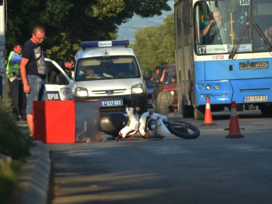 Udes u Knjaževačkoj u Nišu 15 udes knjazevacka