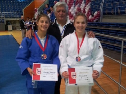 Niške džudistkinje na Evropskom šampionatu 19 sanja petrovic aleksandra momcilovic i dragan spasic
